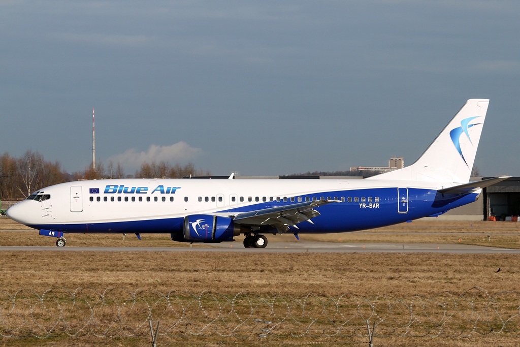 Blue Air Boeing 737-4Q8 YR-BAR
