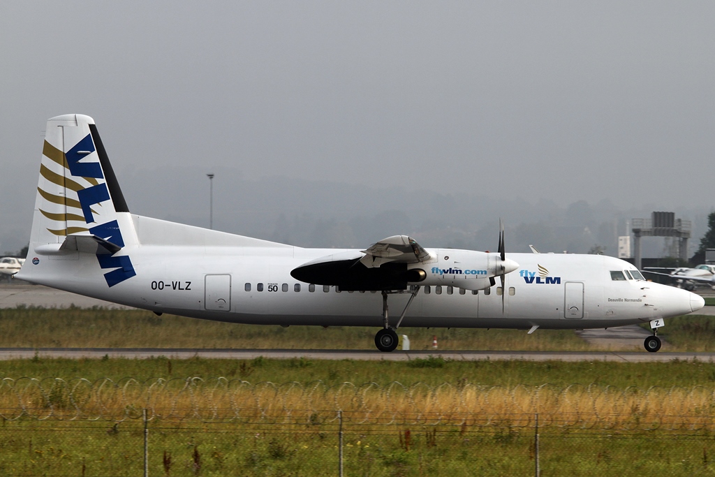 CityJet (VLM Airlines) Fokker 50 OO-VLZ