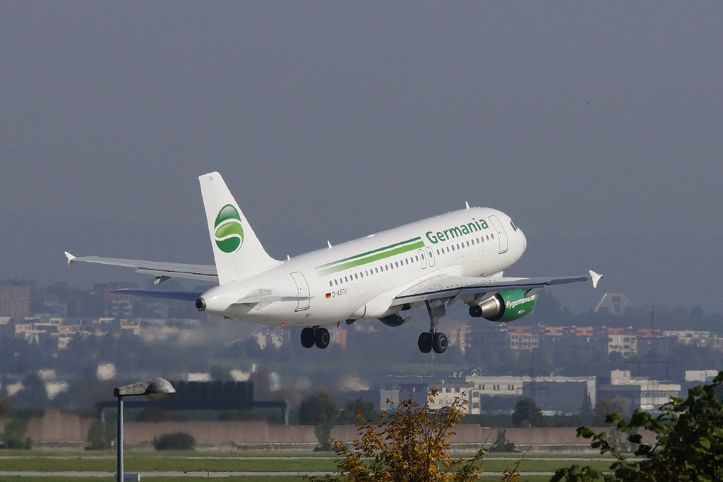 Airbus A319 D-ASTU, Germania
