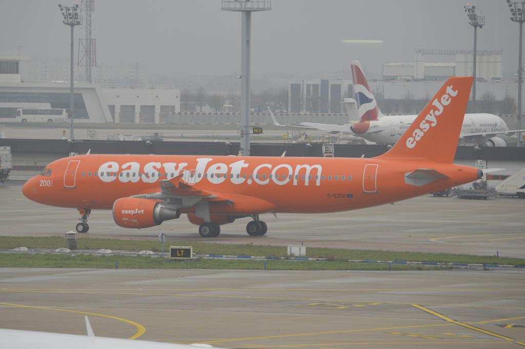 mal eine andere lackierung von easyJet
