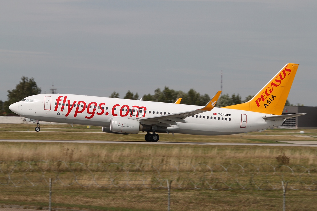 Pegasus Asia Boeing 737-82R TC-CPE