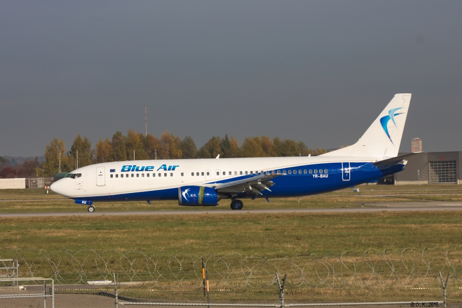 Blue Air, Boeing 737-400, YR-BAU