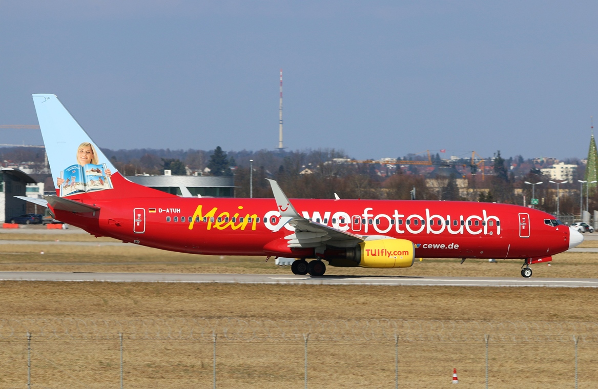 Boeing 737-8K5 D-ATUH Tuifly