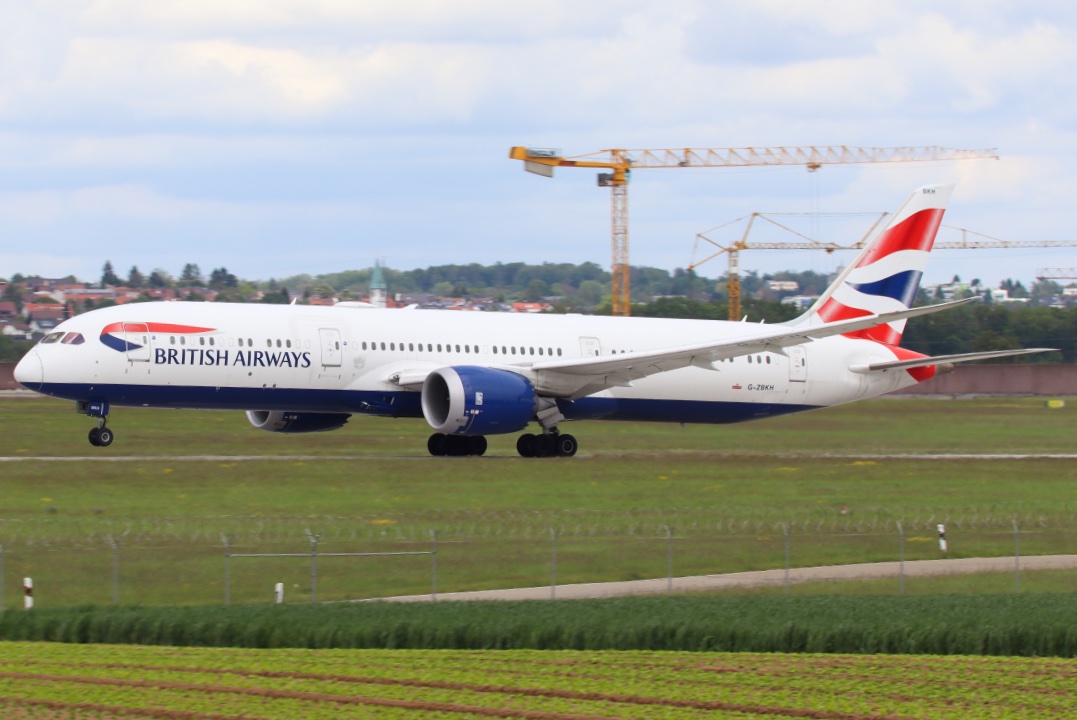 Boeing 787-9 Britisch Airways G-ZBKH