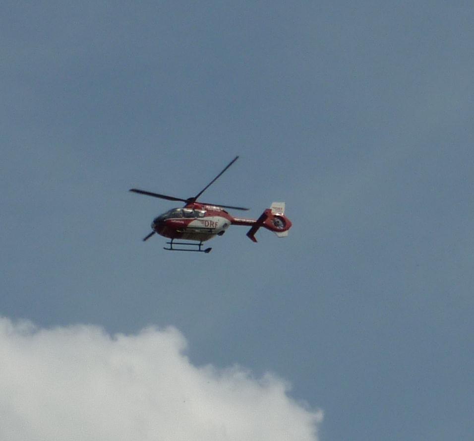 Rettungs Hubschrauber <br />DRK