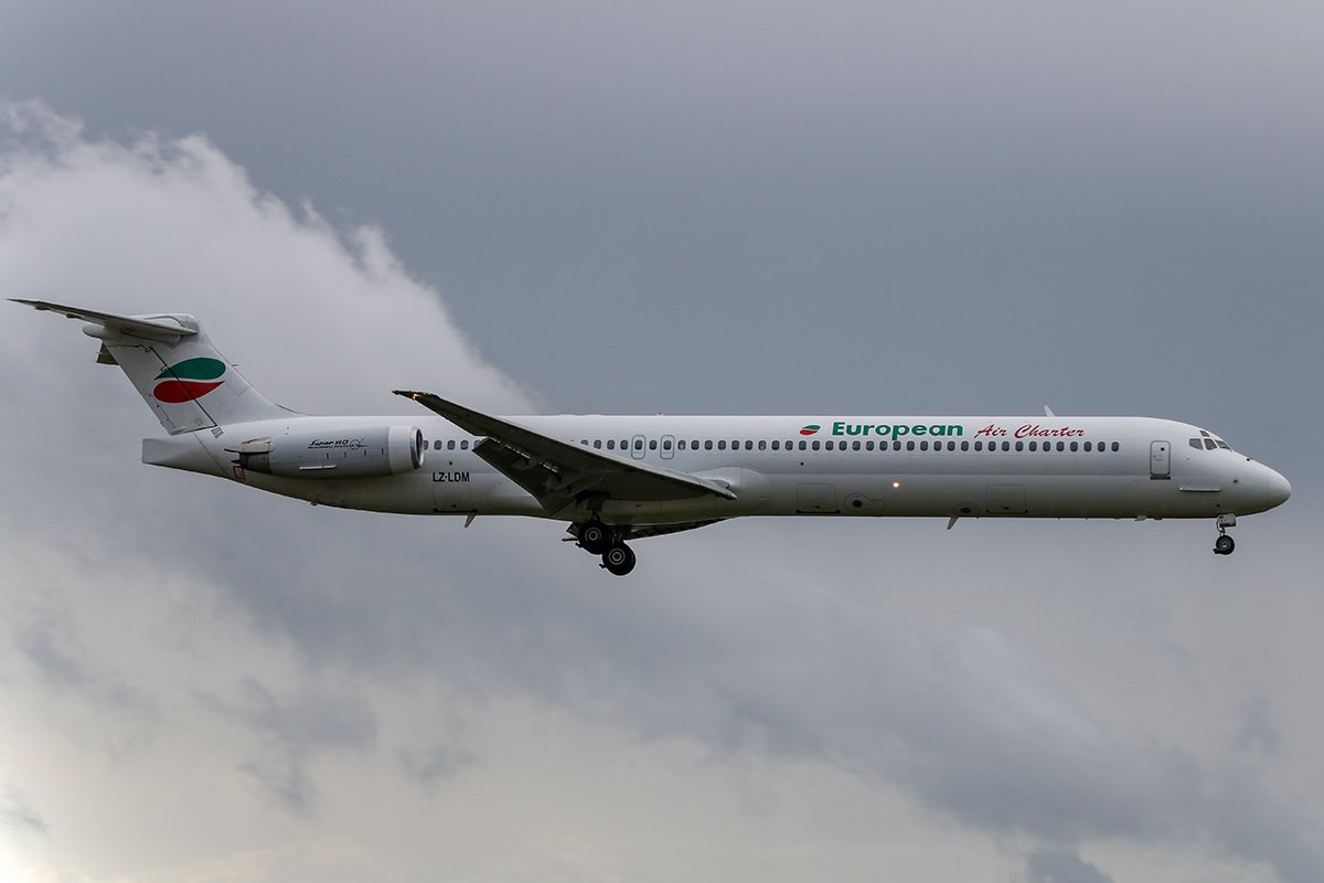 European Air Charter MD-82 LZ-LDM