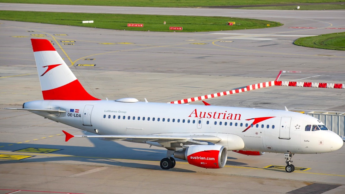 OE-LDA Austrian A319-132