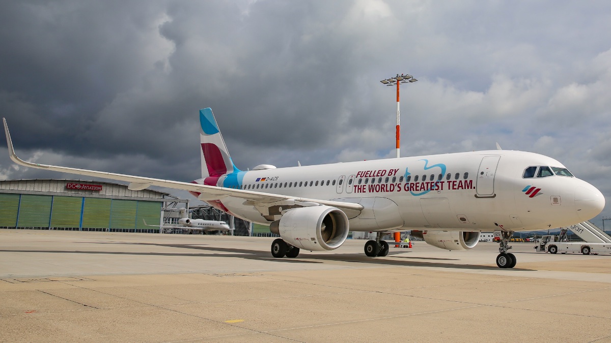 Eurowings „Das beste Team der Welt“ D-AIZS A320-214