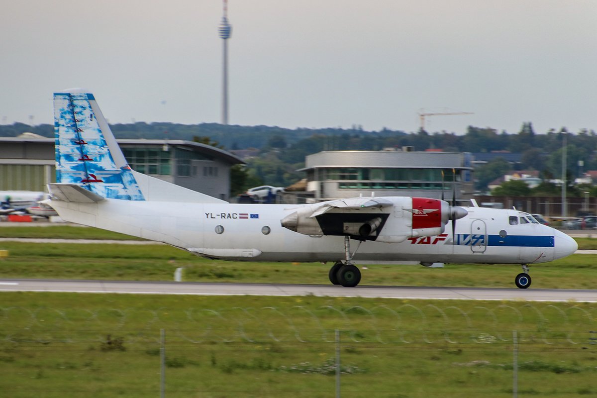 Raf-Avia Airlines Antonov An-26B YL-RAC