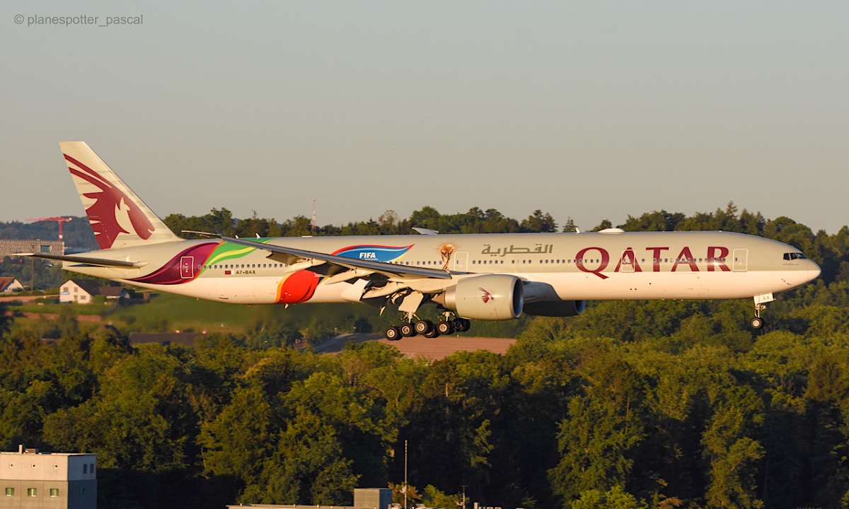Qatar Airways / A7-BAX / 777-3DZ(ER) / FIFA World Cup 2022