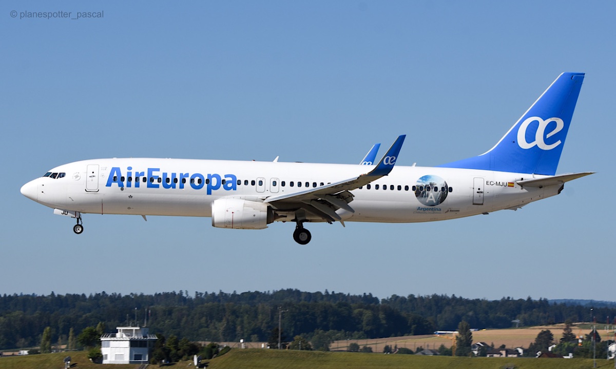 Air Europa / EC-MJU / 737-85P