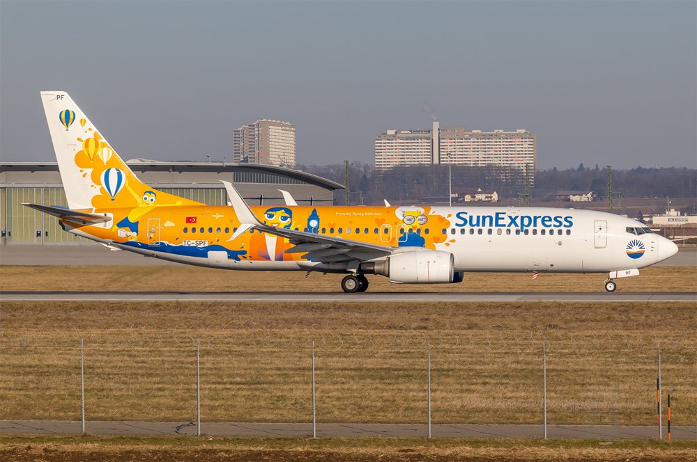 SunExpress / TC-SPF / Boeing 737-8K5