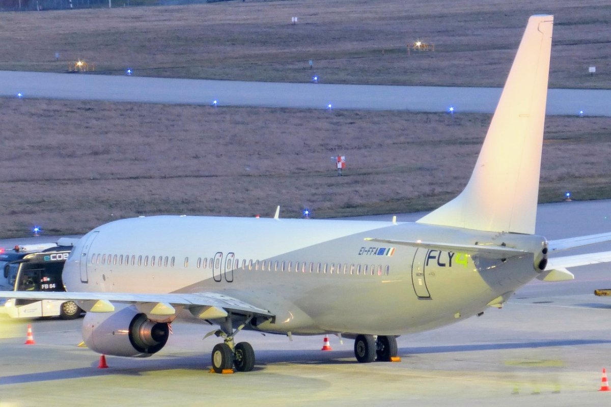 EI-FFA        737-8K5(WL)       Fly4 Airlines