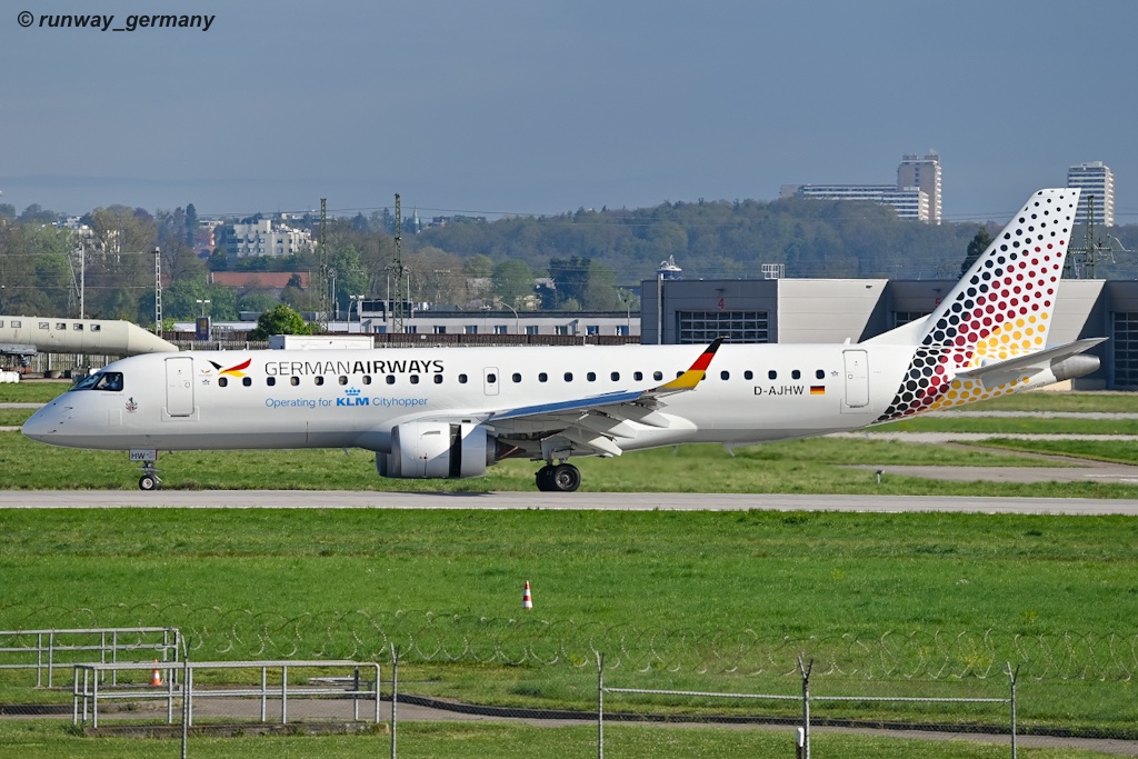 D-AJHW / German Airways / Embraer ERJ-190LR