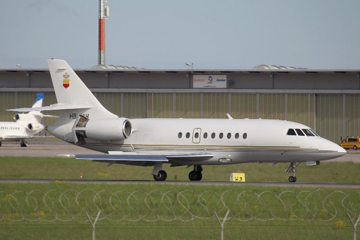 HB-IAW        Dassault Falcon 2000        Liechtenstein Royal Flight