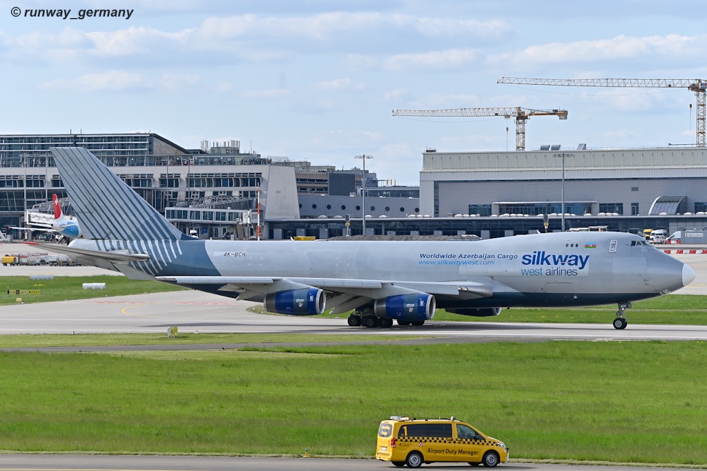 4K-BCH / Boeing 747-467F / Silk Way West Airlines