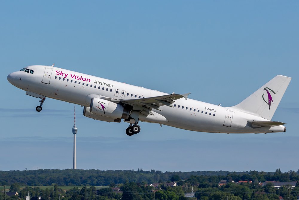 Sky Vision Airlines / SU-SKC / Airbus A320-232