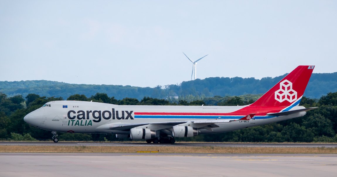 LX-WCV Cargolux Italia  747-4R7F