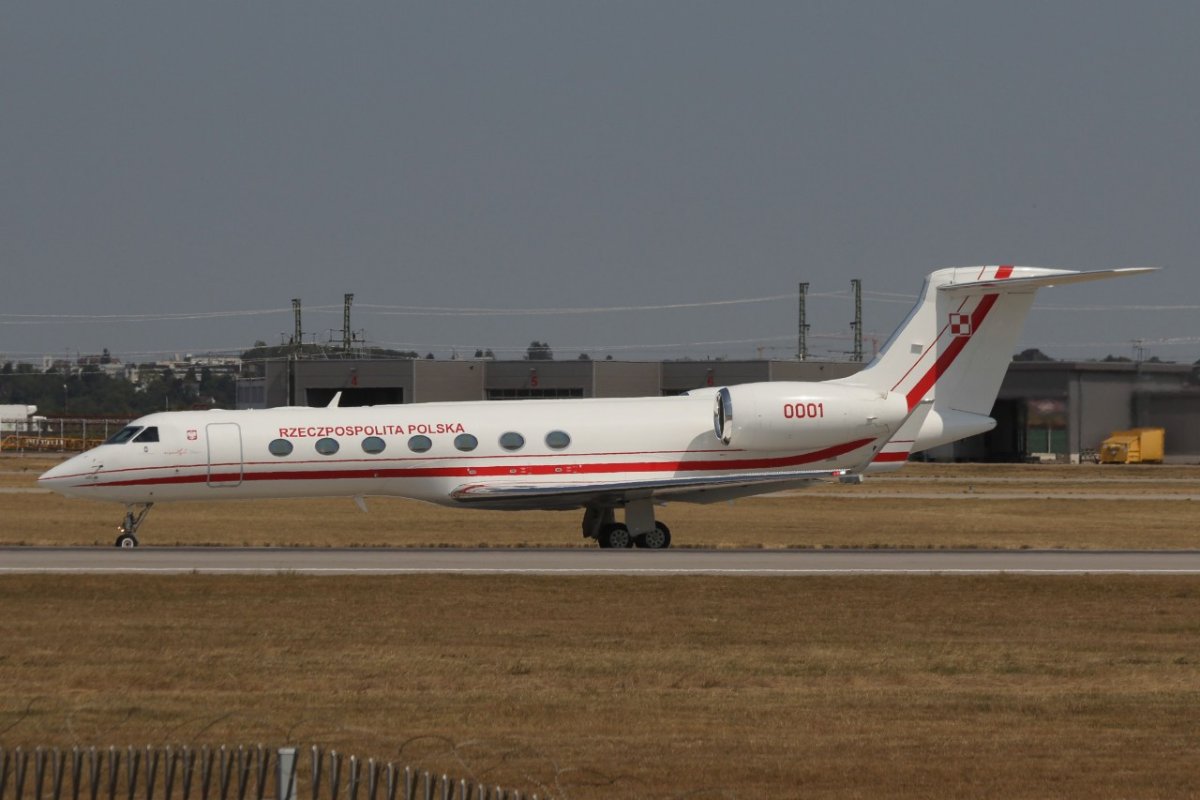 0001       Gulfstream G550(GV-SP)       Polish Government