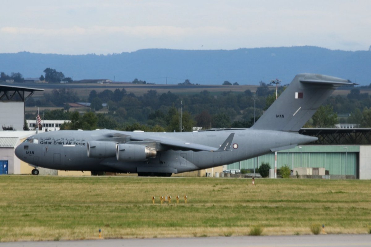 A7-MAN   C-17A     Qatar AF