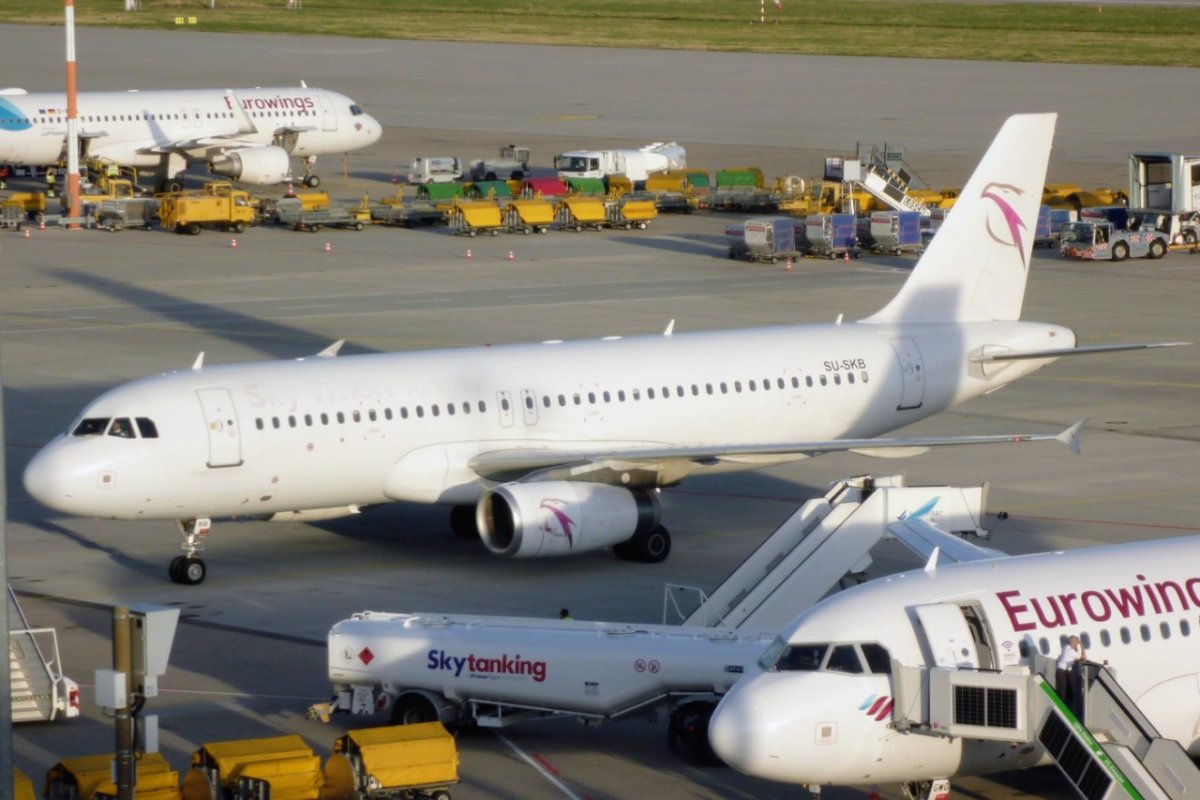 SU-SKB         A320-232         Sky Vision Airlines